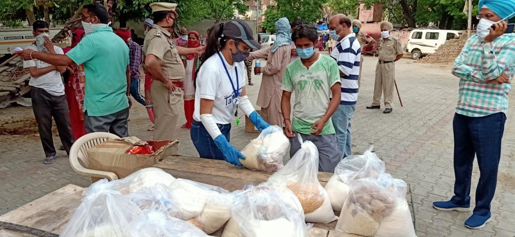 11th Distribution Drive at Madanpur Village , Phase 2, Mohali on 6th May 2020 Drive Photo